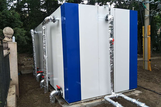 青島一體化生活污水處理設備使用現場圖