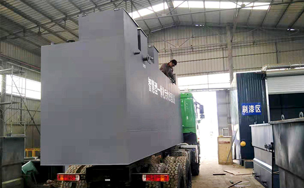 地埋式污水處理成套設備發貨