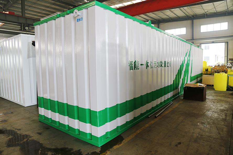集裝箱一體化污水處理設備現貨供應圖