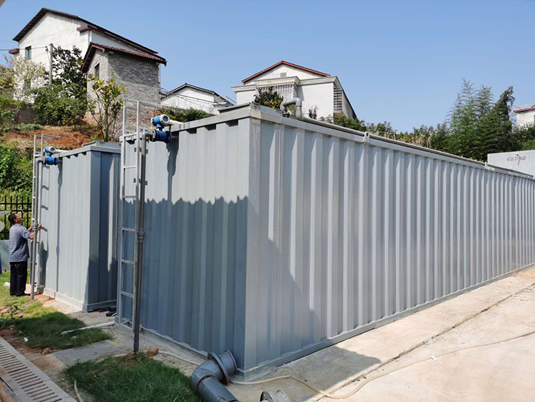 污水一體化處理設(shè)備-能達(dá)標(biāo)排放運(yùn)行成本低