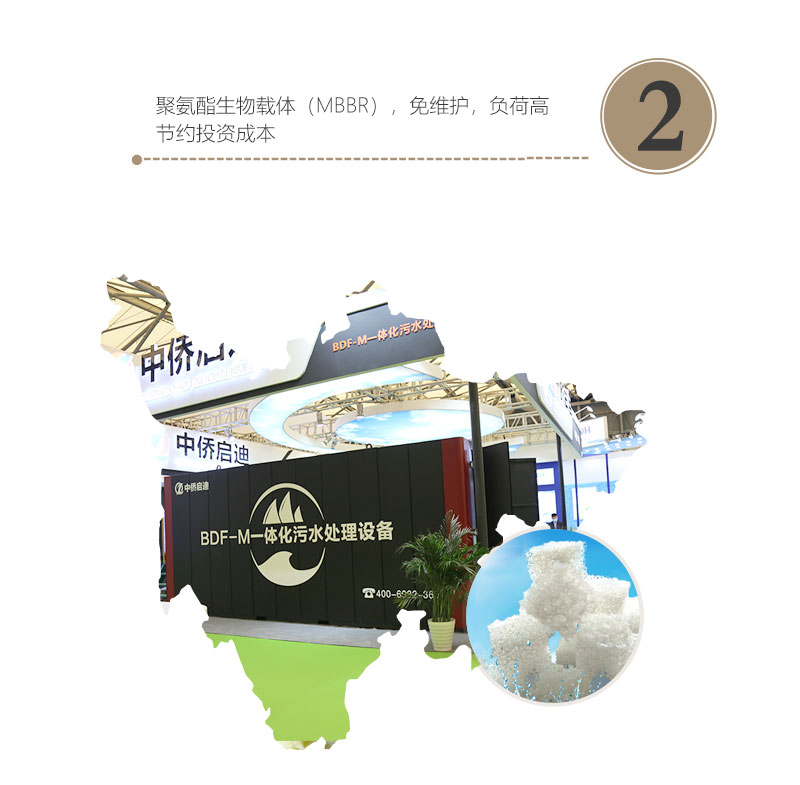 BDF-M一體化污水處理設備技術特點1