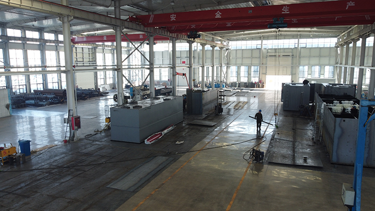 醫院社區500方一體化污水處理設備生產區